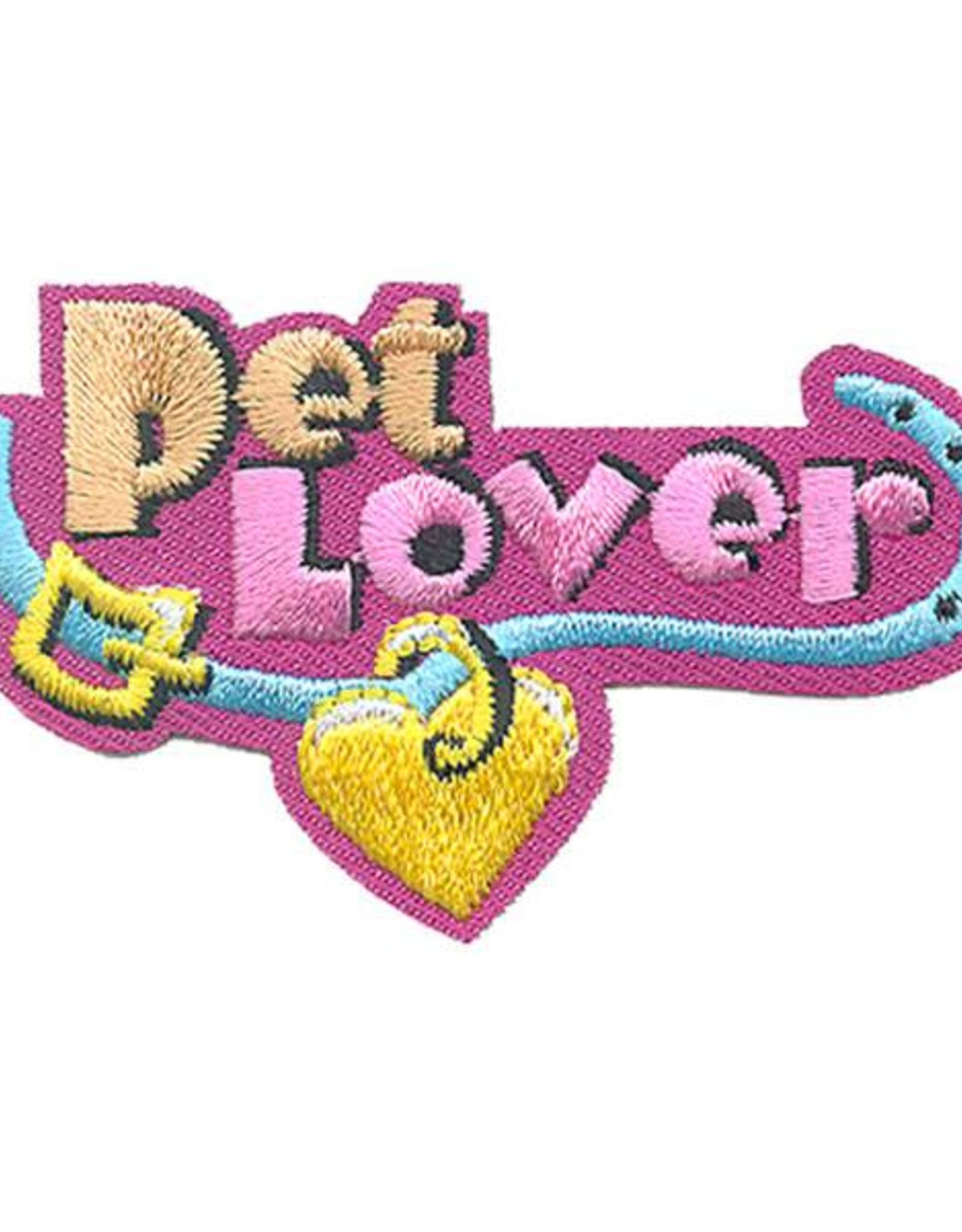 Advantage Emblem & Screen Prnt *Pet Lover Collar Fun Patch