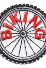 Advantage Emblem & Screen Prnt Biking Bicycle Wheel Fun Patch