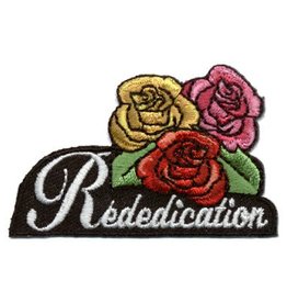Advantage Emblem & Screen Prnt *Rededication Roses Fun Patch
