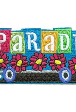 Advantage Emblem & Screen Prnt *Parade w/ Float & Flowers Fun Patch