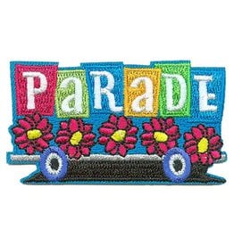 Advantage Emblem & Screen Prnt *Parade w/ Float & Flowers Fun Patch