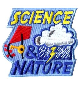 Advantage Emblem & Screen Prnt *Science & Nature Weather Fun Patch
