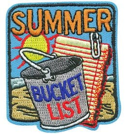 Advantage Emblem & Screen Prnt Summer Bucket List Fun Patch