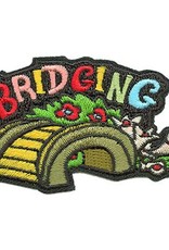 Advantage Emblem & Screen Prnt *Bridging Bridge & Flowers Fun Patch