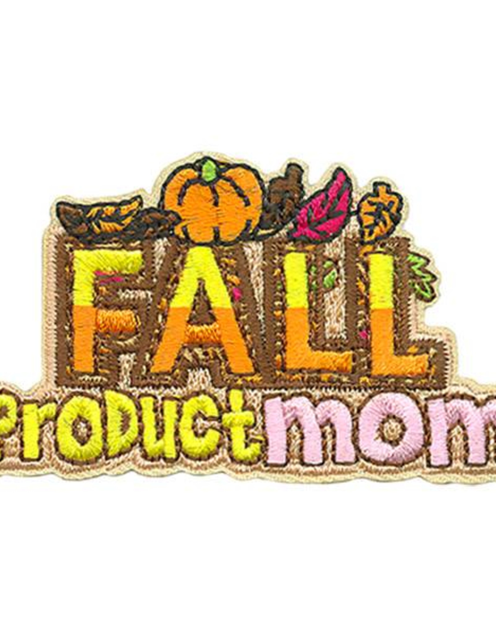 Advantage Emblem & Screen Prnt Fall Product Mom Fun Patch