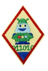 GIRL SCOUTS OF THE USA Cadette Programming Robots Badge