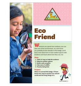 GIRL SCOUTS OF THE USA Brownie Eco Friend Requirements