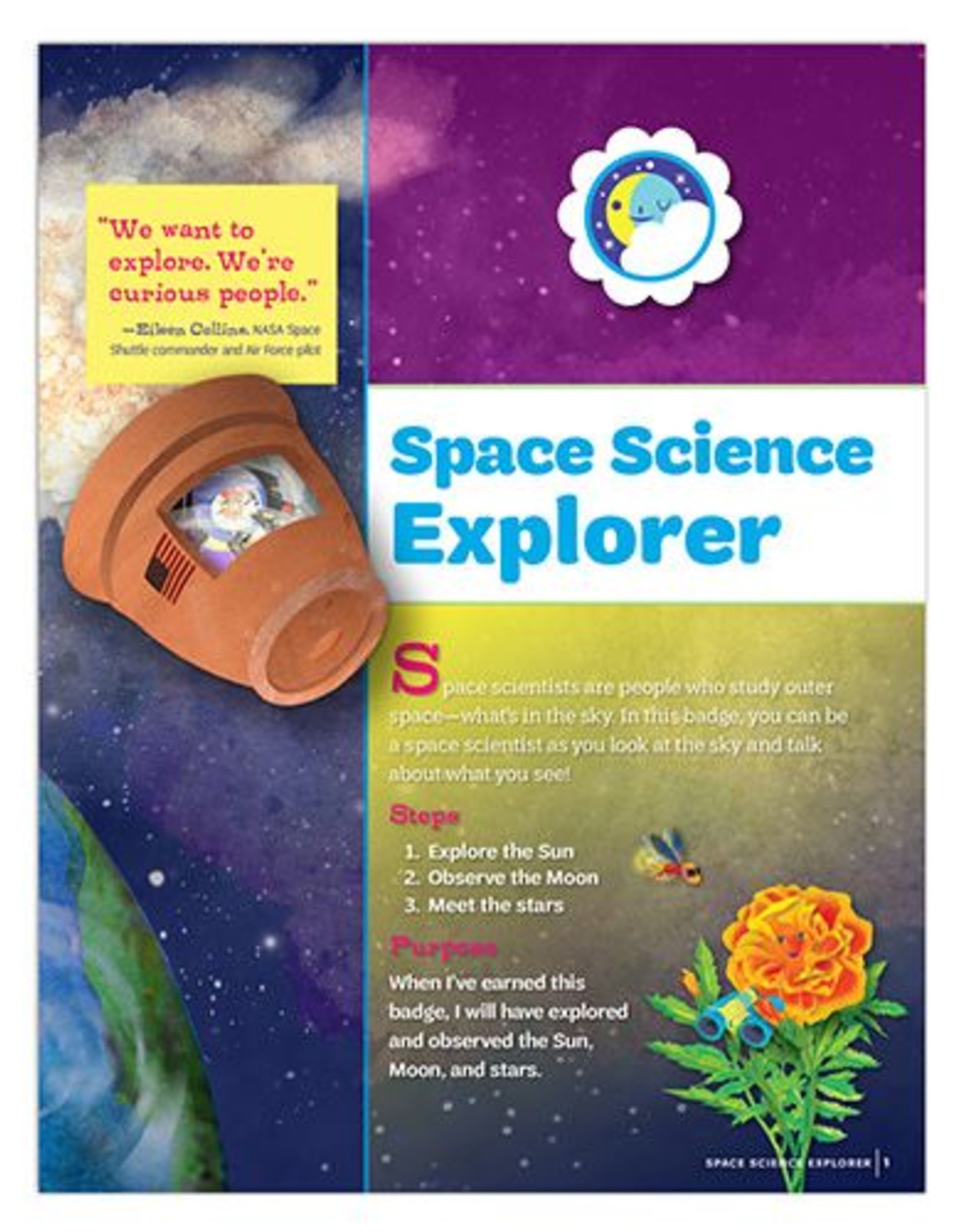 GIRL SCOUTS OF THE USA Daisy Space Science Explorer Requirements