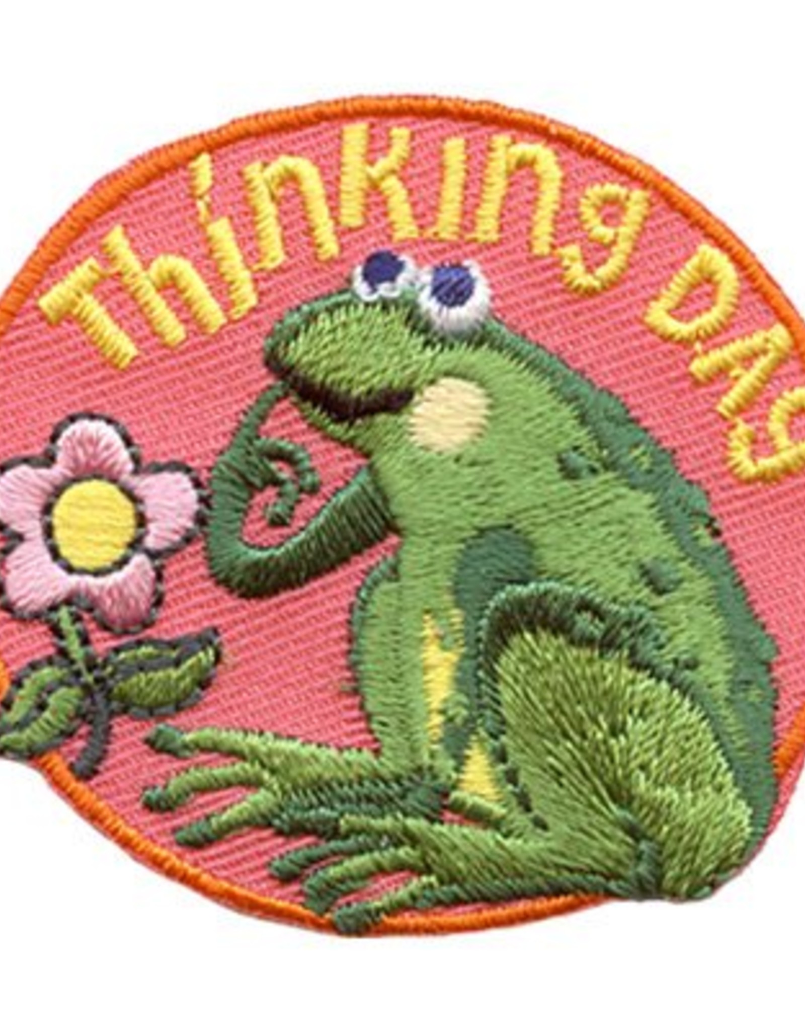 Advantage Emblem & Screen Prnt *Thinking Day Frog Fun Patch