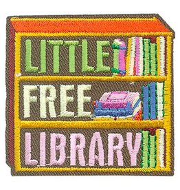 Advantage Emblem & Screen Prnt *Little Free Library Fun Patch
