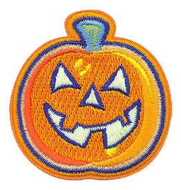 Advantage Emblem & Screen Prnt *Glow in the Dark Jack-O-Lantern Pumpkin Fun Patch