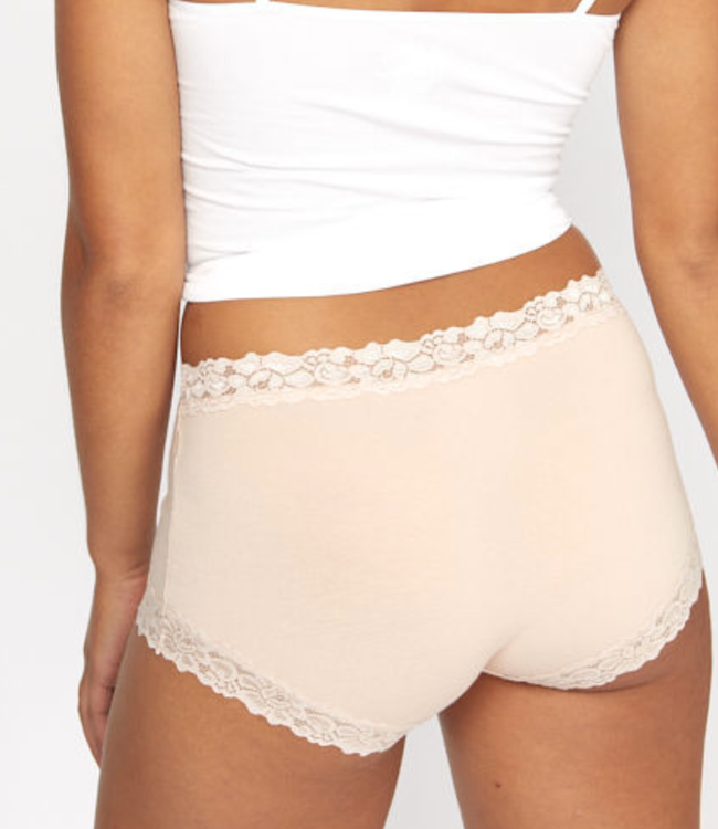 PARISIENNE COTTON LACE FULL BRIEF