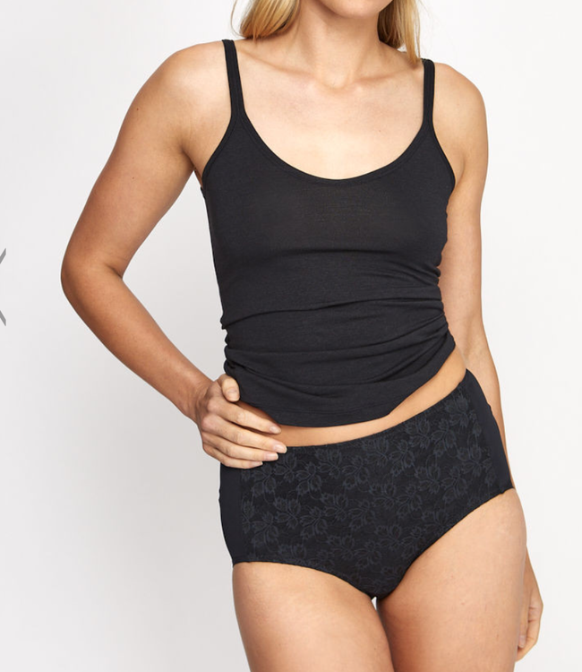 NO RIDE UP LACE FULL BRIEF