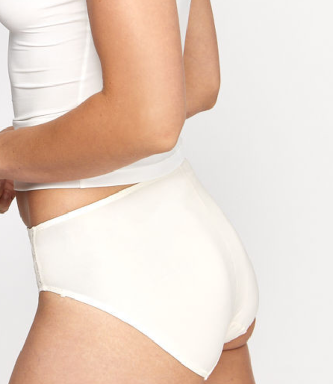 NO RIDE UP LACE HI CUT BRIEF