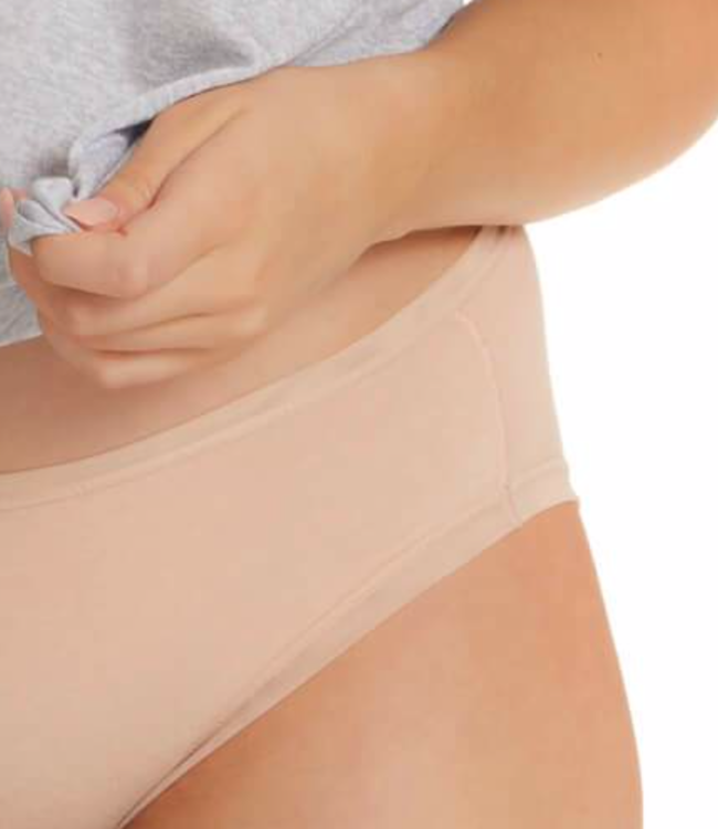 PURE COTTON HIGH CUT BRIEF