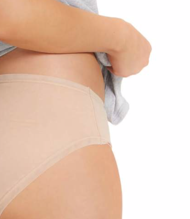 PURE COTTON HIGH CUT BRIEF