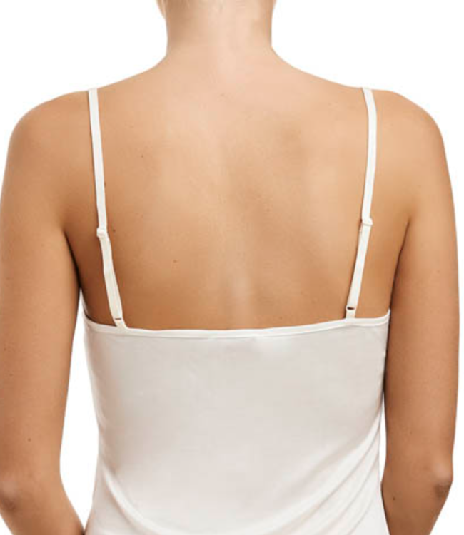 PURE SILK JERSEY ADJUSTABLE CAMISOLE