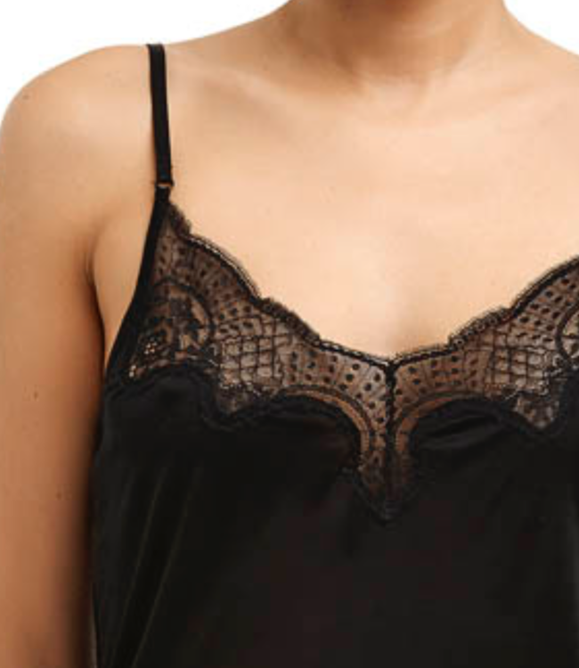 PURE SILK JERSEY ADJUSTABLE CAMISOLE