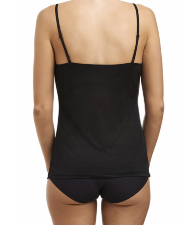 PURE SILK JERSEY ADJUSTABLE CAMISOLE