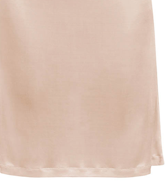 LOVE AND LUSTRE SILK JERSEY HALF SLIP