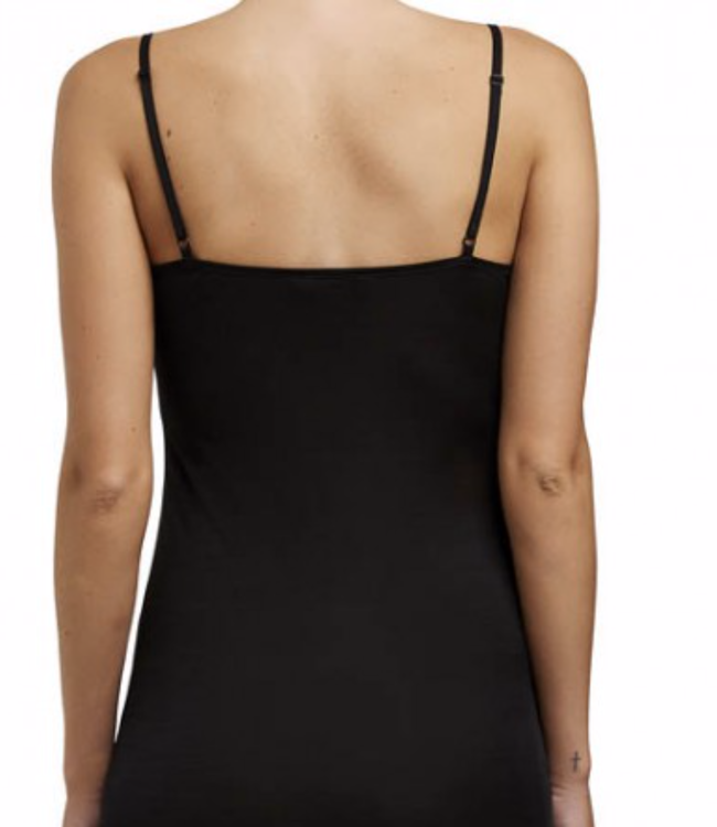 PURE SILK JERSEY ADJUSTABLE FULL SLIP