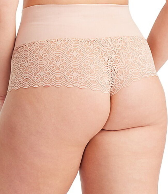 NANCY GANZ BAMBOO AND LACE THONG BW6261