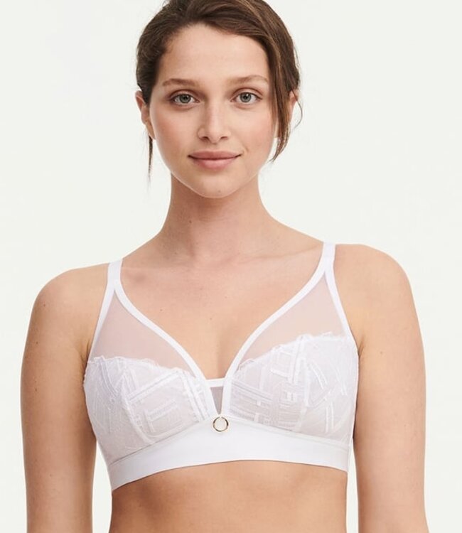 CHANTELLE CHANTELLE GRAPHIC SUPPORT WIRE FREE BRA C21S20