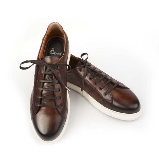 dress leather sneakers