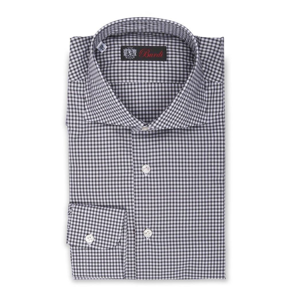 Black & White Gingham Shirt - Burdi