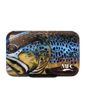 Montana Fly Company MFC Poly Fly Box - Udesen's Montana Brown
