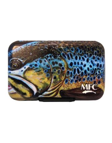 Montana Fly Company MFC Poly Fly Box - Udesen's Montana Brown