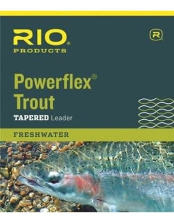 Rio Rio Powerflex Trout Tapered Leader 3 Pack