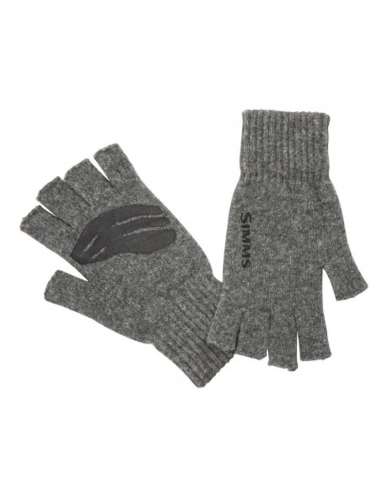 Simms Simms Wool Half Finger Glove