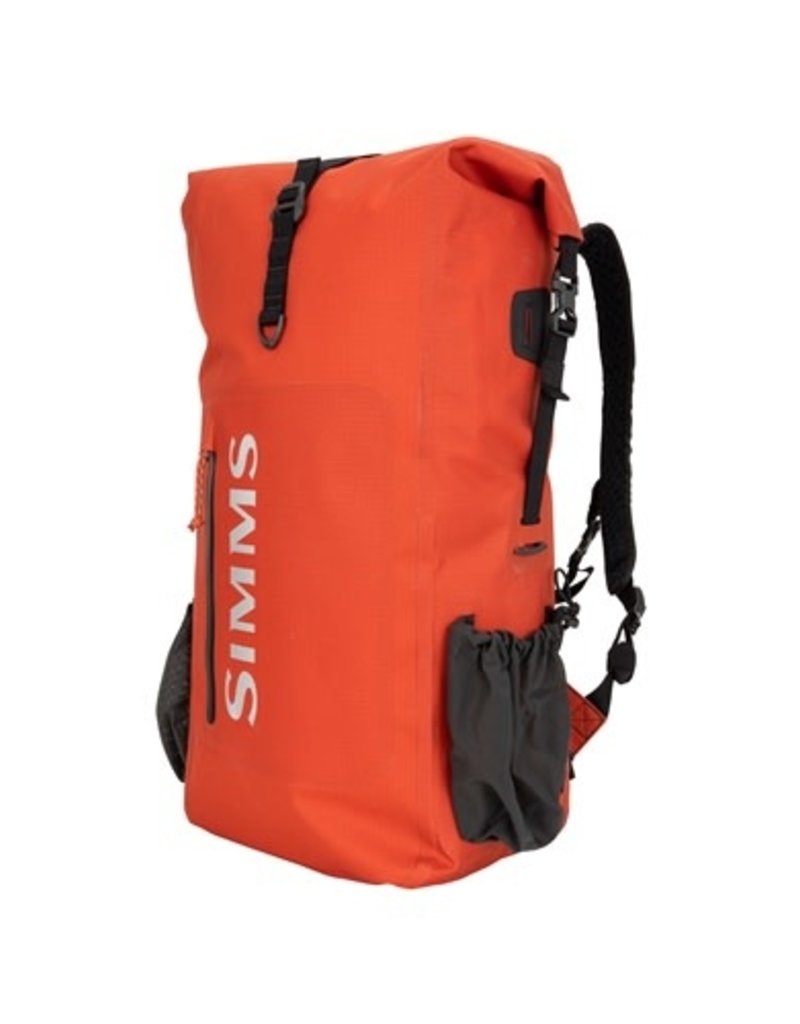 Simms Simms Dry Creek Rolltop Backpack, Simms Orange