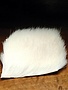 Hareline Dubbin Calf Body Hair White