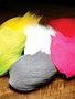 Hareline Dubbin Deer Belly Hair (Dyed Over White)