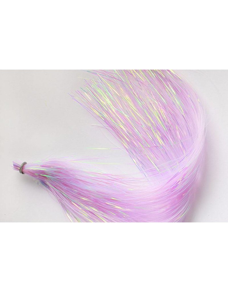 Hareline Dubbin Dyed Pearl Flashabou