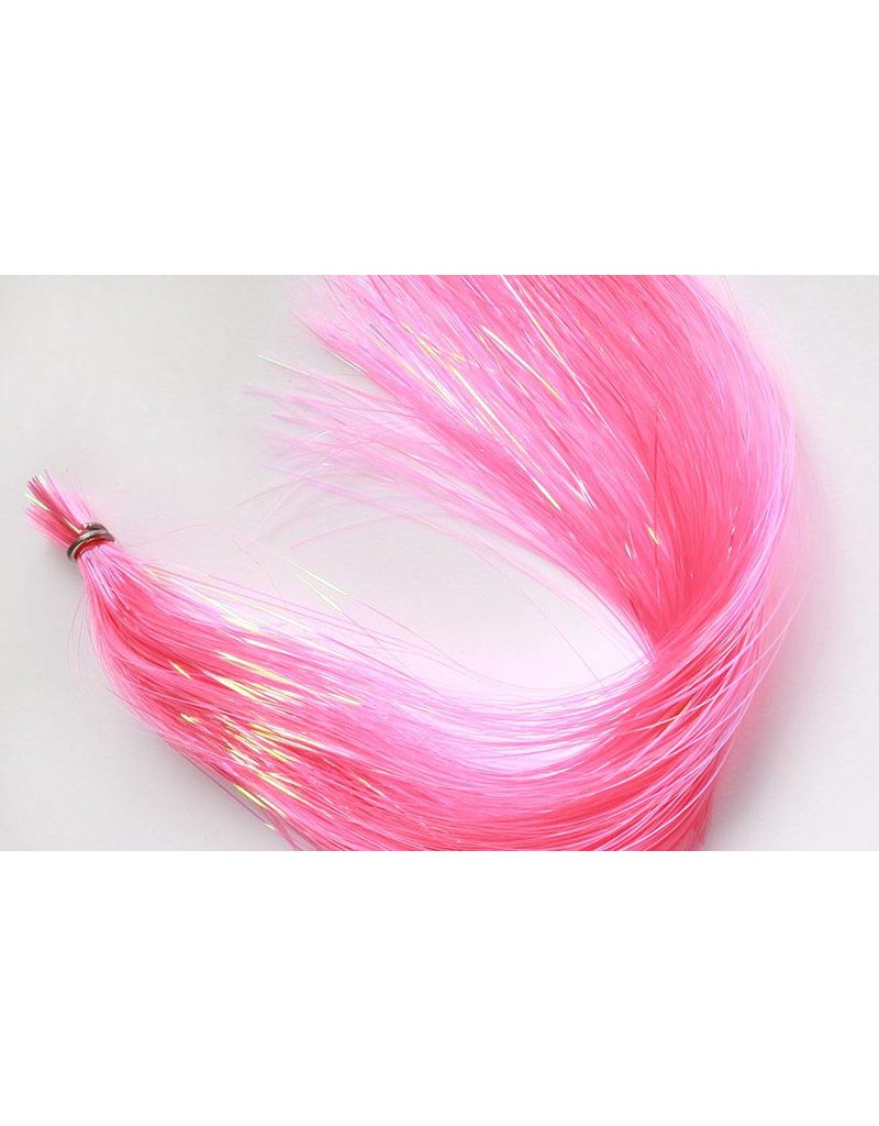 Hareline Dubbin Dyed Pearl Flashabou