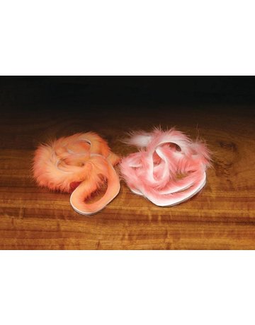 Hareline Dubbin Rabbit Flesh Strips Two Tone