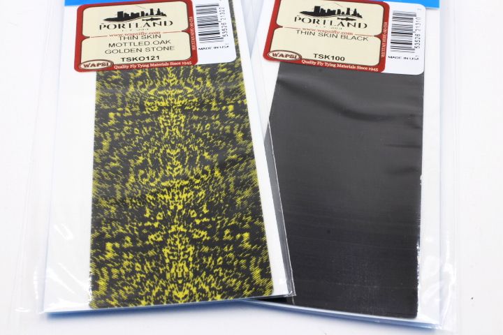Wapsi Thin Skin - Fly Tying Material (Natural Or Synthetic Skin Sheets)