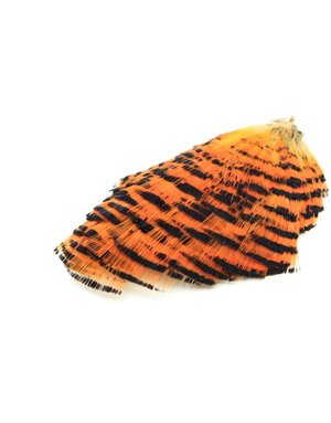 Hareline Dubbin Golden Pheasant Tippet Section Natural