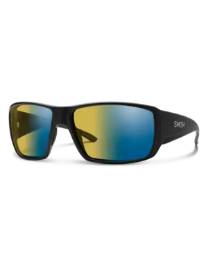 Smith Optics Smith Guides Choice Matte Black/ ChromaPop Polarchromic Yellow Blue Mirror