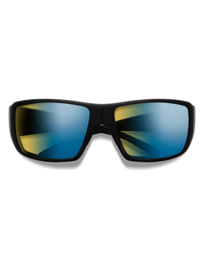 Smith Optics Smith Guides Choice Matte Black/ ChromaPop Polarchromic Yellow Blue Mirror