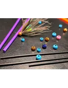 Aqua Tube Beads