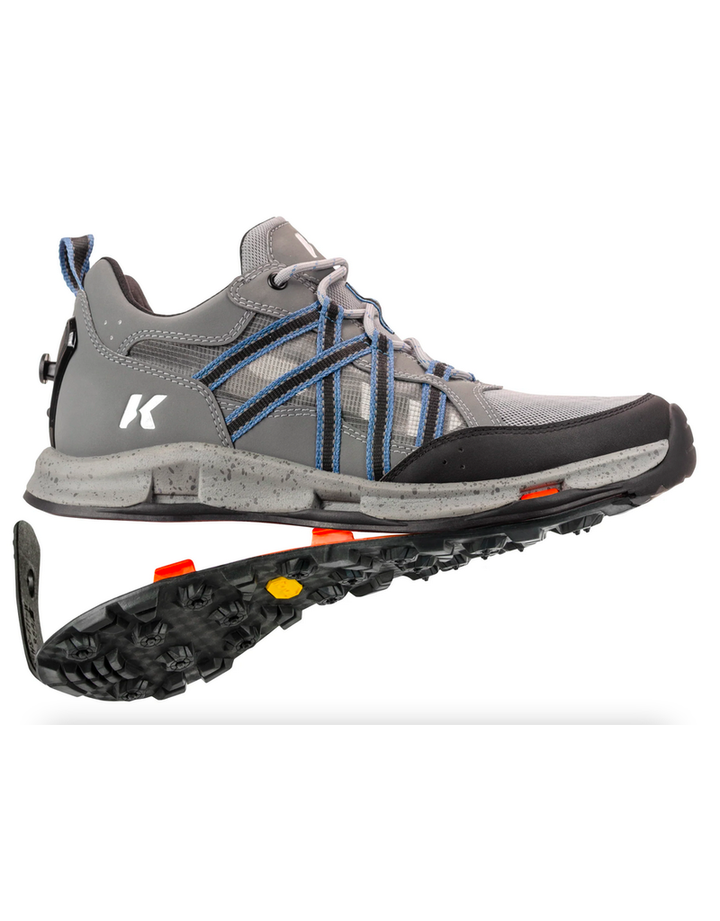 Korkers All Axis Shoe, Charcoal, Vibram Sole