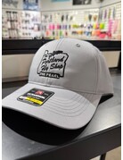 Portland Fly Shop UPF 35, Stag Logo, Solid Grey
