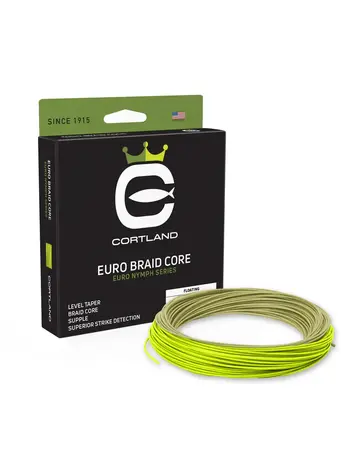 Cortland Cortland Euro Braid Core Level Line Sage/Chartreuse