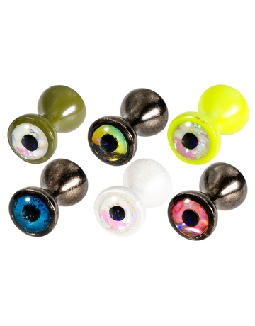 Montana Fly Company MFC Small Tungsten Sparkle Dumbell Eyes