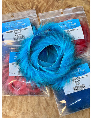 Aqua Flies American Opossum Strips