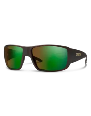 Smith Optics Smith Guides Choice Matte Tortoise / CP Polarchromic Glass Brown Green Mirror